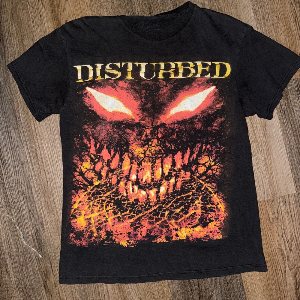 Men's Vintage Disturbed Band T Shirt